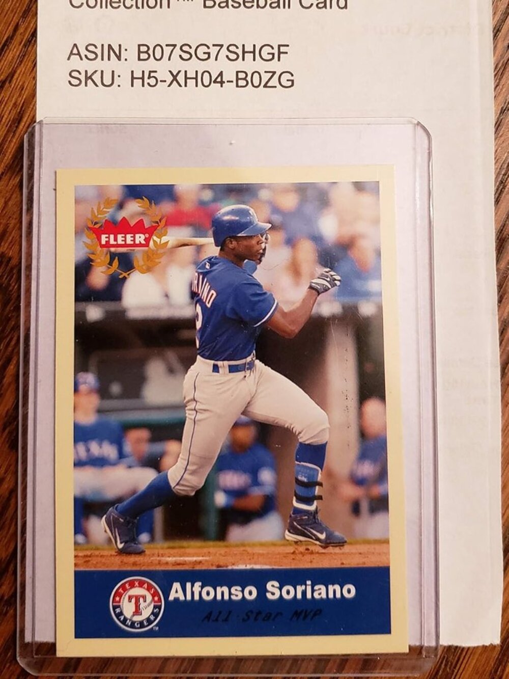2003 Fleer Skybox International® ALFONSO SORIANO, Texas Rangers™ Fleer Tradition
